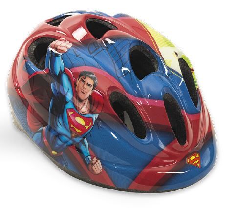 CASCO INFANTIL SUPERMAN C/REGULADOR 52/56 CM