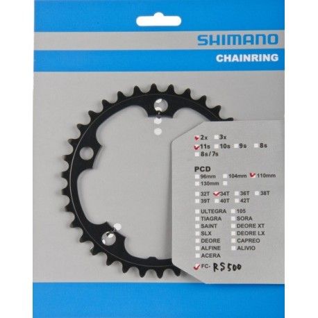 PLATO SHIMANO SORA RS500 34D 110MM