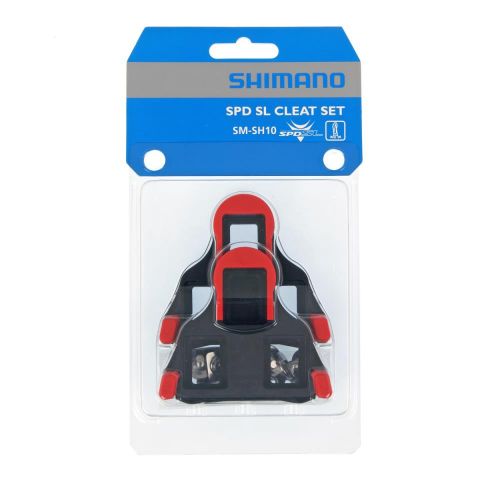 Calas Pedal Shimano  SPD-SL SH10 Rojo 0 grados