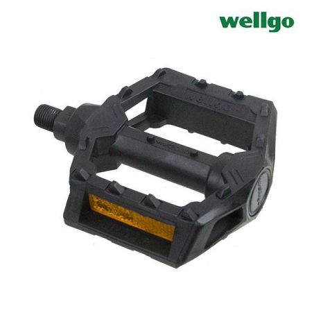 PEDAL JL WENTY BMX ROSCA FINA PLASTICO NEGRO