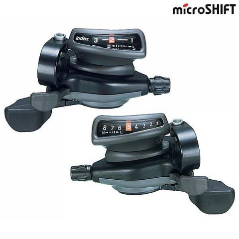 PALANCAS MICROSHIFT SHIFTER TS50-8 * 3 VELOCIDADES