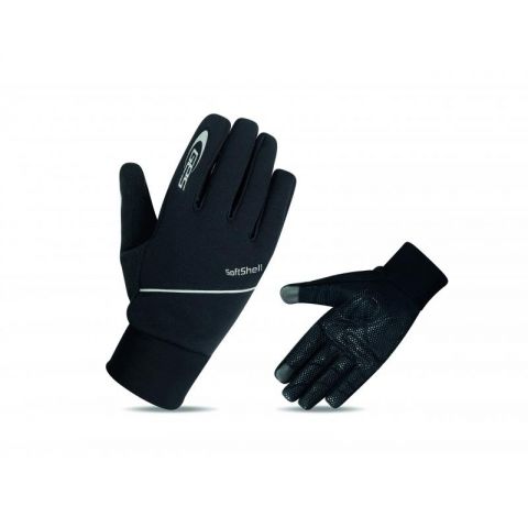 GUANTES LARGOS GES SOFTSHELL T-XL NEGRO