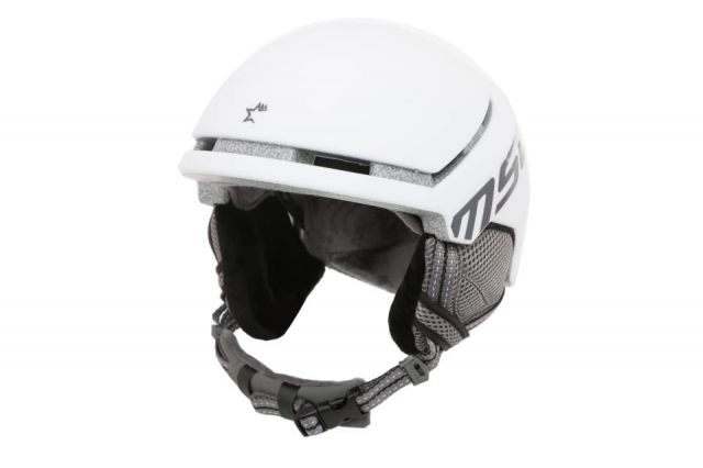 CASCO MSC SNOW T-S/M (55-58) BLANCO C/OREJERAS