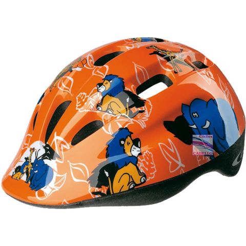 CASCO GES KID INFANTIL JUNGLE NARANJA T-47/53