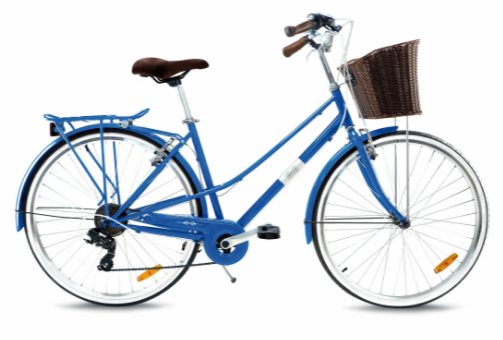 BICICLETA MONTY VINTAGE 700C AZUL 7 VEL (OFERTA)