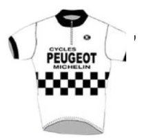 MAILLOT RETRO PEUGEOT-MICHELIN  T-L